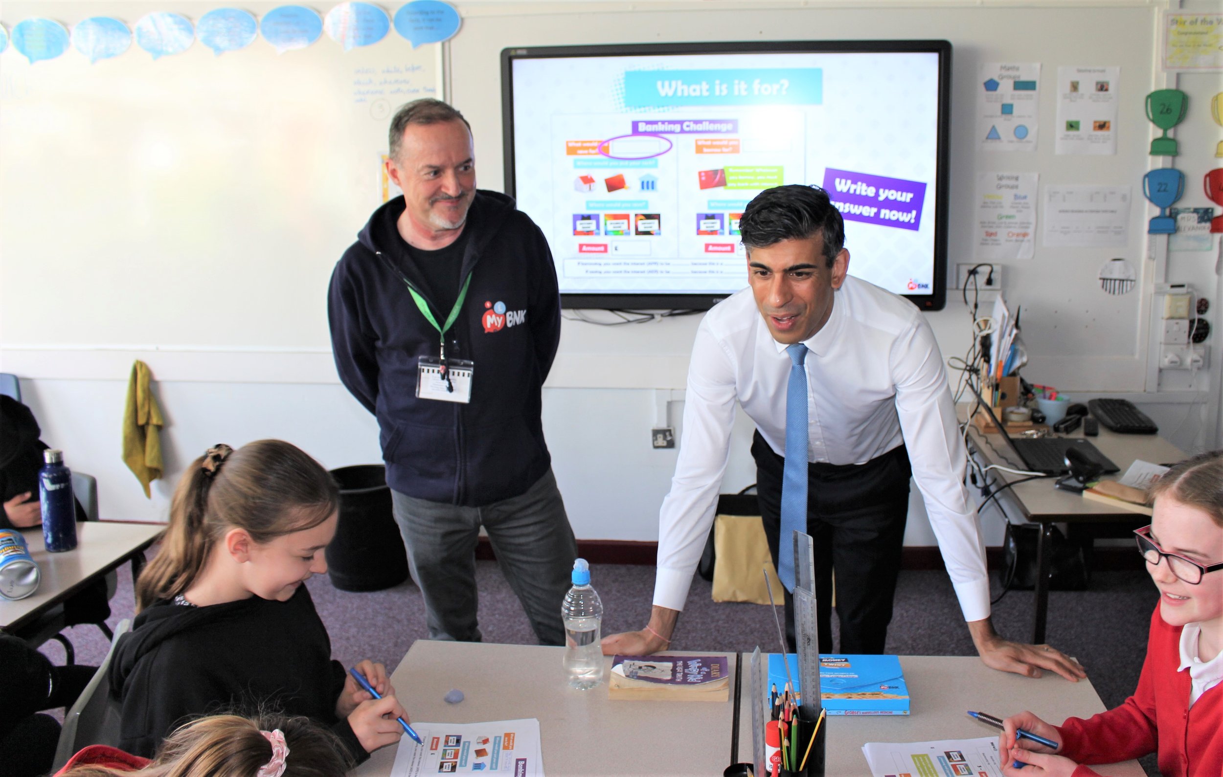 Financial education lesson at Alverton Community Primary School