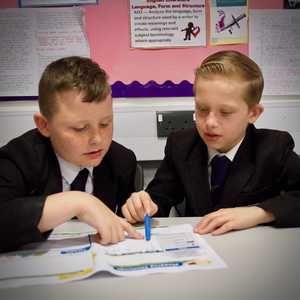 Pupils at Oasis Academy Southampton during a money lesson